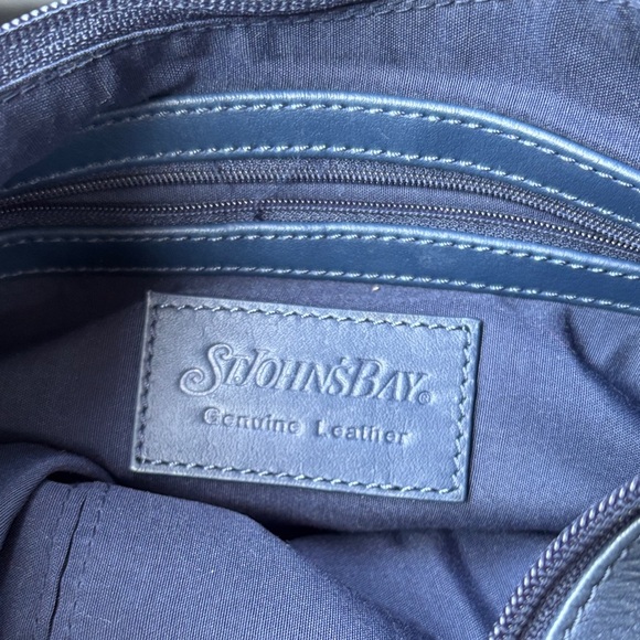 St. John's Bay Deep Blue Hobo Bag - Picture 8 of 9